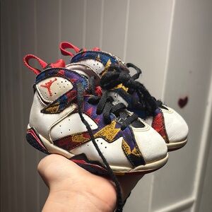 Jordan White Red Sneakers High-Top Design